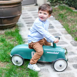 Porteur Enfant Vert Tendre - Collection Roadsters