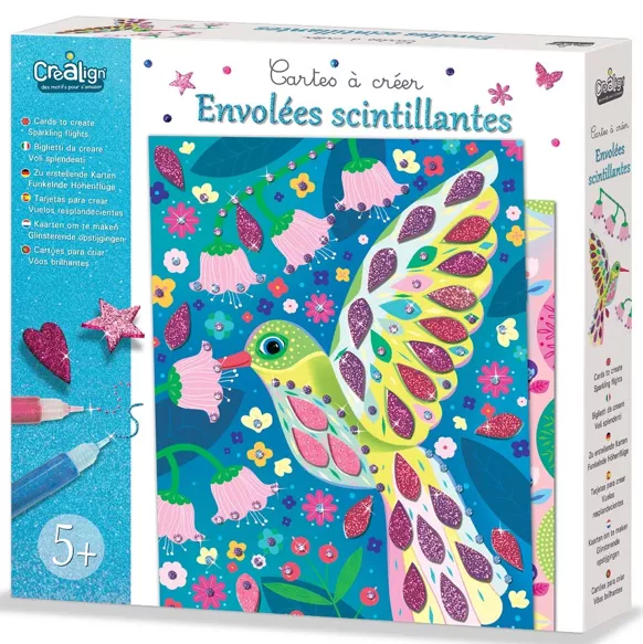 Coffret cartes à créer scintillantes