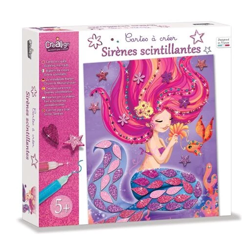 Coffret cartes à créer scintillantes