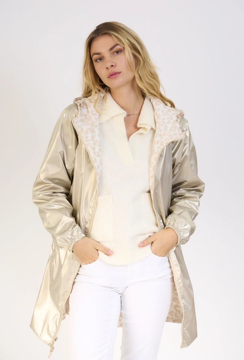 Parka réversible femme