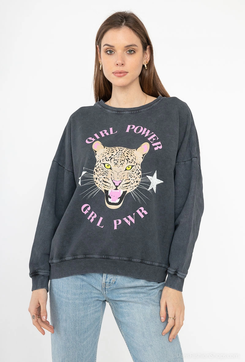 Sweatshirt avec motif